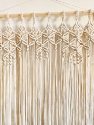 ستارة مكرمية " زهرة الماس "