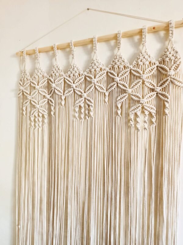 ستارة مكرمية " زهرة الماس "