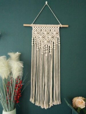 لوحة مكرمية جدارية "وردة"