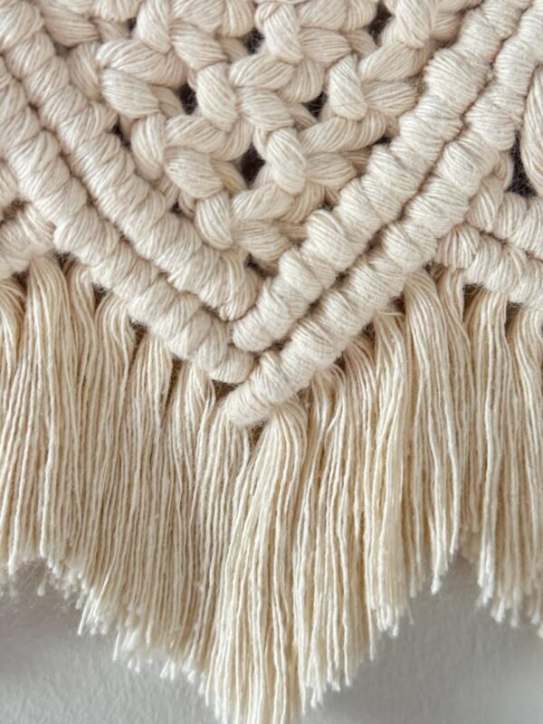 مرآة مكرمية "دائرة الضوء"