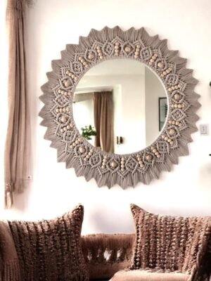 "لوحة جدارية مكرمية سيمفونية"