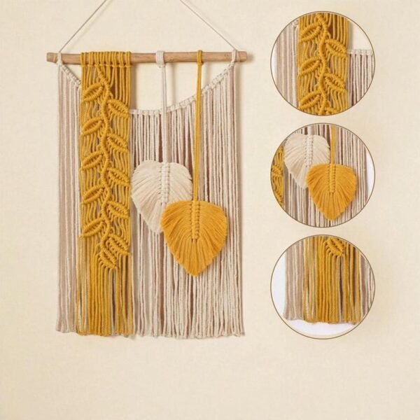 لوحة جدارية مكرمية "غصون"