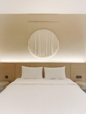 لوحة جدارية مكرمية "ضوء القمر"