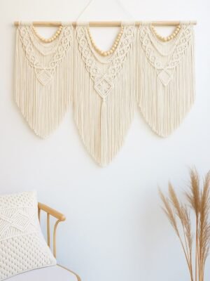 جداريّة مكرمية ثلاثيّة "Harmony