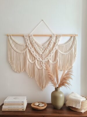 جداريّة مكرمية "Royal Waves"